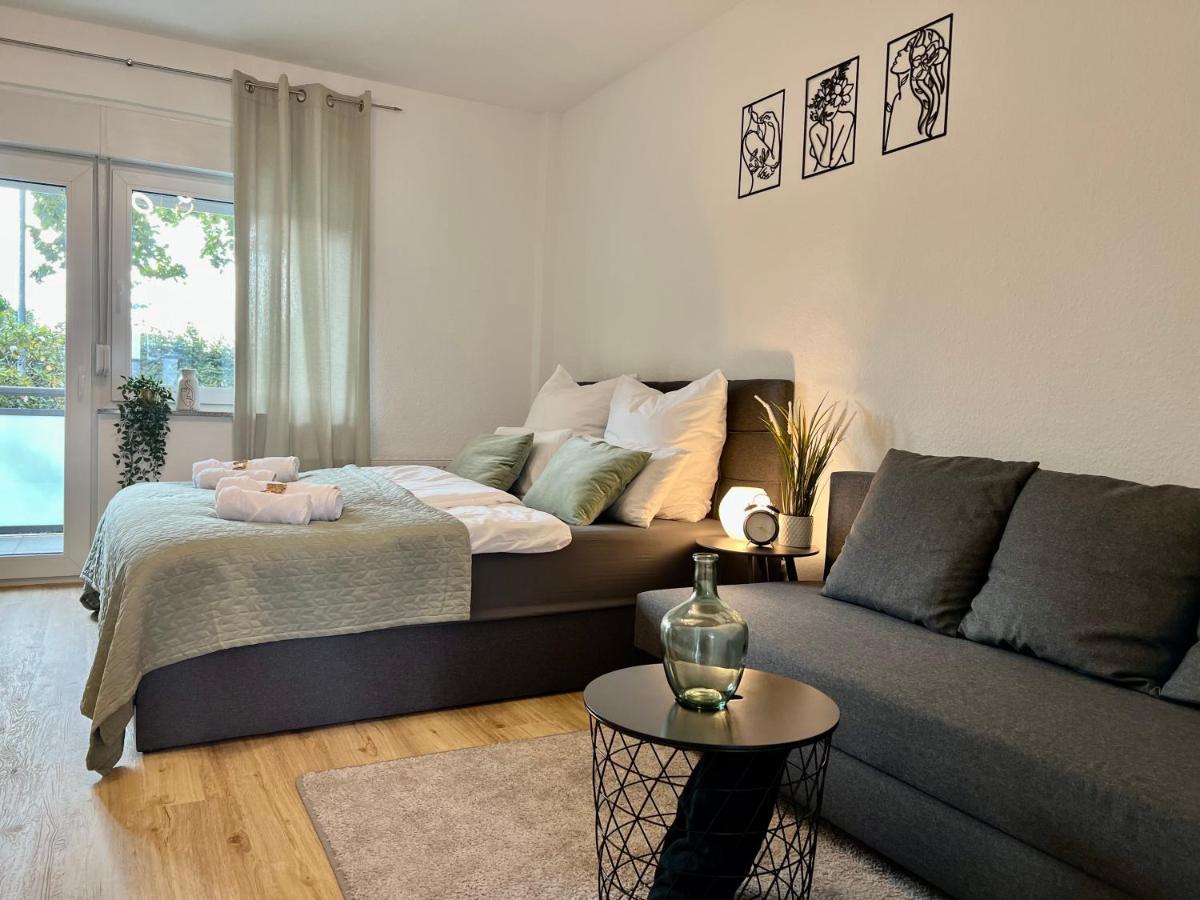 Design Apartment Mit Balkon - Kueche - Netflix Essen Ngoại thất bức ảnh